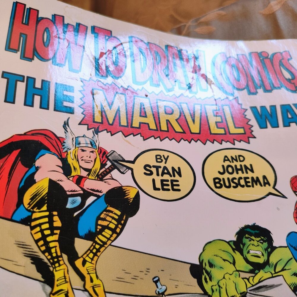 How to Draw Comics the Marvel Way by Stan Lee and John Buscema, Gently Used - Picture 6 of 15